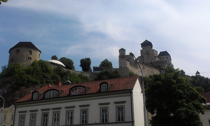 Pohľad z mesta na hrad